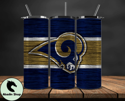 Los Angeles Rams NFL Logo, NFL Tumbler Png , NFL Teams, NFL Tumbler Wrap Design 09