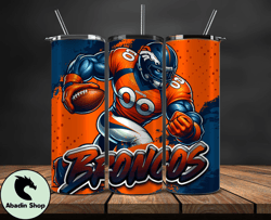 Denver Broncos Tumbler Wrap, Nfl Teams,Nfl Logo football, Logo Tumbler PNG Design 10