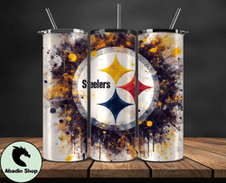Pittsburgh Steelers Logo NFL, Football Teams PNG, NFL Tumbler Wraps PNG Design 02
