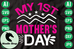My 1St Mothers Day Svg Design 04