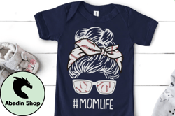 Womens MomLife, Mothers Day Sport Lover Design 24