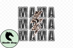 Mama Lightning Bolt Png Design203