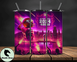 San Francisco 49ers Super Bowl Tumbler Png. Super Bowl 2024 Tumbler Wrap 42