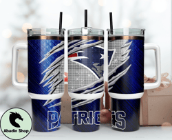 New England Patriots Tumbler 40oz Png, 40oz Tumler Png 52 by Abadin Store