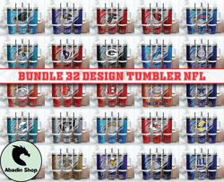 Bundle 32 Design NFL Tumbler 40oz Png, 40oz Tumler Png 96 by Abadin Store