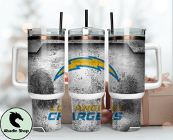 Los Angeles Chargers Tumbler 40oz Png, 40oz Tumler Png 82