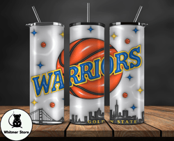 3D Inflated SF Warriors Basketball Team, Basketball Design,NBA Teams,NBA Sports,Nba Tumbler Wrap,NBA DS-20