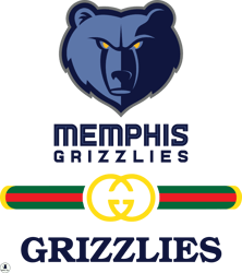 Memphis Grizzlies PNG, Gucci NBA PNG, Basketball Team PNG,  NBA Teams PNG ,  NBA Logo  Design 74