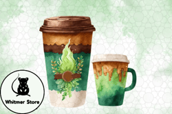 Coffee Cup St Patricks Day Clipart