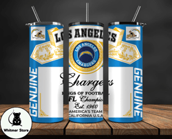 Los Angeles Chargers  Tumbler Wrap,Vintage Budweise Tumbler Wrap 50