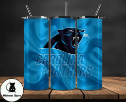 Carolina Panthers Tumbler Wrap,  Nfl Teams,Nfl football, NFL Design Png 02