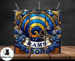 Los Angeles Rams Logo NFL, Football Teams PNG, NFL Tumbler Wraps PNG Design 64