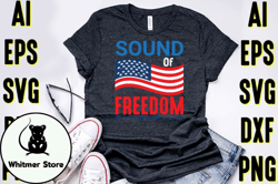 4th of July Typography T-shirt Design Design 53