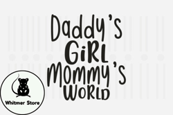 Daddys Girl Mommys,Mothers Day SVG Design30