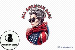 4th of July PNG - All American Babe Design 09