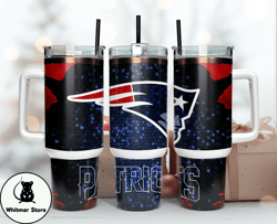 New England Patriots Tumbler 40oz Png, 40oz Tumler Png 84 by Whitmer Store