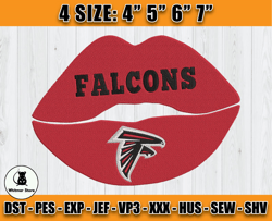 Atlanta Falcons Embroidery, NFL Falcons Embroidery, NFL Machine Embroidery Digital, 4 sizes Machine Emb Files-02-Whitmer
