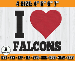 Atlanta Falcons Embroidery, NFL Falcons Embroidery, NFL Machine Embroidery Digital, 4 sizes Machine Emb Files-06-Whitmer