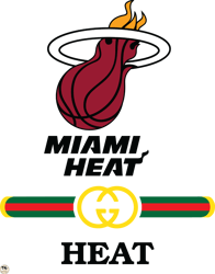 Miami Heat PNG, Gucci NBA PNG, Basketball Team PNG,  NBA Teams PNG ,  NBA Logo  Design 82