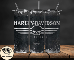 Harley Tumbler Wrap,Harley Davidson PNG, Harley Davidson Logo, Design by Nash Designer 25