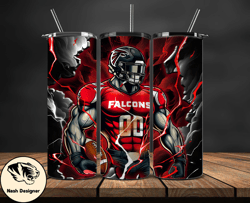 Atlanta Falcons Tumbler Wraps, Logo NFL Football Teams PNG,  NFL Sports Logos, NFL Tumbler PNG Design by Nash Designer S