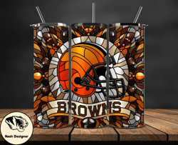 Cleveland Browns Logo NFL, Football Teams PNG, NFL Tumbler Wraps PNG Design by Nash Designer 74