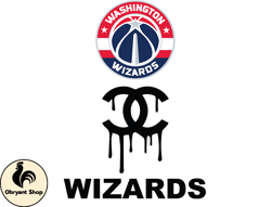 Washington Wizards PNG, Chanel NBA PNG, Basketball Team PNG,  NBA Teams PNG ,  NBA Logo Design 07