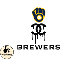 Milwaukee Brewers PNG, Chanel MLB PNG, Baseball Team PNG,  MLB Teams PNG ,  MLB Logo Design 77