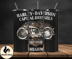 Harley Tumbler Wrap,Harley Davidson PNG, Harley Davidson Logo, Design by Obryant Shop 16