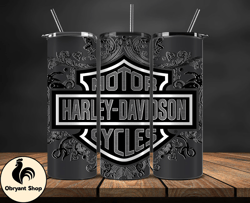 Harley Tumbler Wrap,Harley Davidson PNG, Harley Davidson Logo, Design by Obryant Shop 35