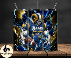 Los Angeles Rams Tumbler Wraps, Logo NFL Football Teams PNG,  NFL Sports Logos, NFL Tumbler PNG Design by Obryant Shop 1