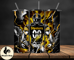 Pittsburgh Steelers Tumbler Wraps, Logo NFL Football Teams PNG,  NFL Sports Logos, NFL Tumbler PNG Design by Obryant Sho