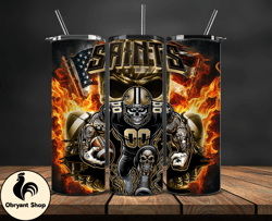 New Orleans Saints Fire Tumbler Wraps, ,Nfl Png,Nfl Teams, Nfl Sports, NFL Design Png, Design by Obryant Shop23