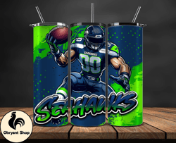 Seattle Seahawks Tumbler Wrap, Nfl Teams,Nfl Logo football, Logo Tumbler PNG, Design by Obryant Shop 29