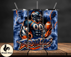 Denver BroncosTumbler Wrap, NFL Logo Tumbler Png, Nfl Sports, NFL Design Png, Design by Obryant Shop-10