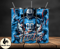 Tennessee TitansTumbler Wrap, NFL Logo Tumbler Png, Nfl Sports, NFL Design Png, Design by Obryant Shop-31