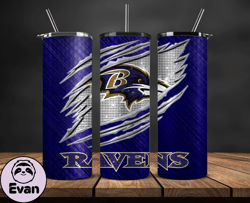Baltimore Ravens Tumbler Wraps ,Ravens Logo, Nfl Tumbler Png 67