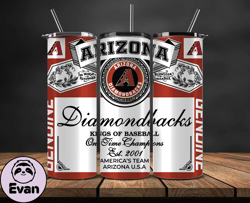 Arizona Diamondbacks Tumbler Wrap, MLB Tumbler Wrap New-69