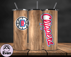 LA Clippers Tumbler Wrap, Basketball Design,NBA Teams,NBA Sports,Nba Tumbler Wrap,NBA DS-87