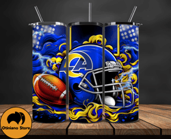 Los Angeles Rams Tumbler Wraps, ,Nfl Teams, Nfl Sports, NFL Design Png, Design by Evan Store 19