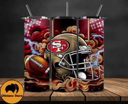 San Francisco 49ers Tumbler Wraps, ,Nfl Teams, Nfl Sports, NFL Design Png, Design by Evan Store 28