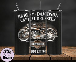 Harley Tumbler Wrap,Harley Davidson PNG, Harley Davidson Logo, Design by Evan 16