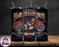 Harley Tumbler Wrap,Harley Davidson PNG, Harley Davidson Logo, Design by Evan 32