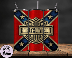 Harley Tumbler Wrap,Harley Davidson PNG, Harley Davidson Logo, Design by Evan 91