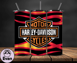 Harley Tumbler Wrap,Harley Davidson PNG, Harley Davidson Logo, Design by Evan 103