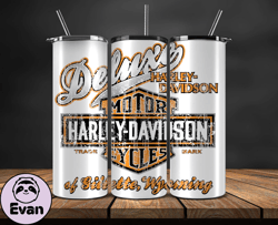 Harley Tumbler Wrap,Harley Davidson PNG, Harley Davidson Logo, Design by Evan 104