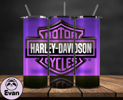 Harley Tumbler Wrap,Harley Davidson PNG, Harley Davidson Logo, Design by Evan 105