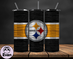 Pittsburgh Steelers NFL Logo, NFL Tumbler Png , NFL Teams, NFL Tumbler Wrap Design by Evan 01