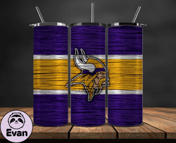 Minnesota Vikings NFL Logo, NFL Tumbler Png , NFL Teams, NFL Tumbler Wrap Design by Evan 03