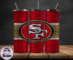 San Francisco 49ers NFL Logo, NFL Tumbler Png , NFL Teams, NFL Tumbler Wrap Design by Evan 19